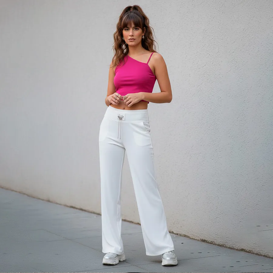 3311-ML-C PANTALON CON TEXTURA 7233